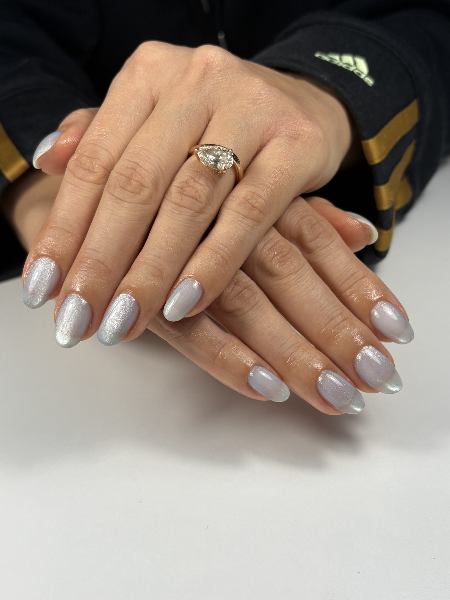 Demon Slayer anime-inspired nail art